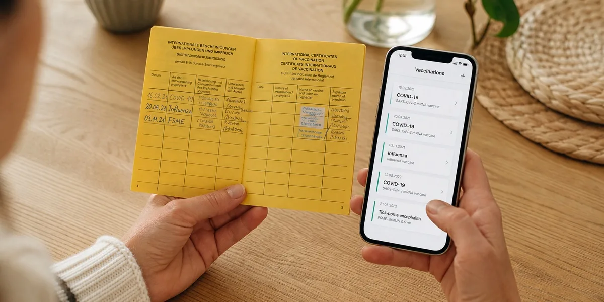 Digitaal vaccinatieboekje